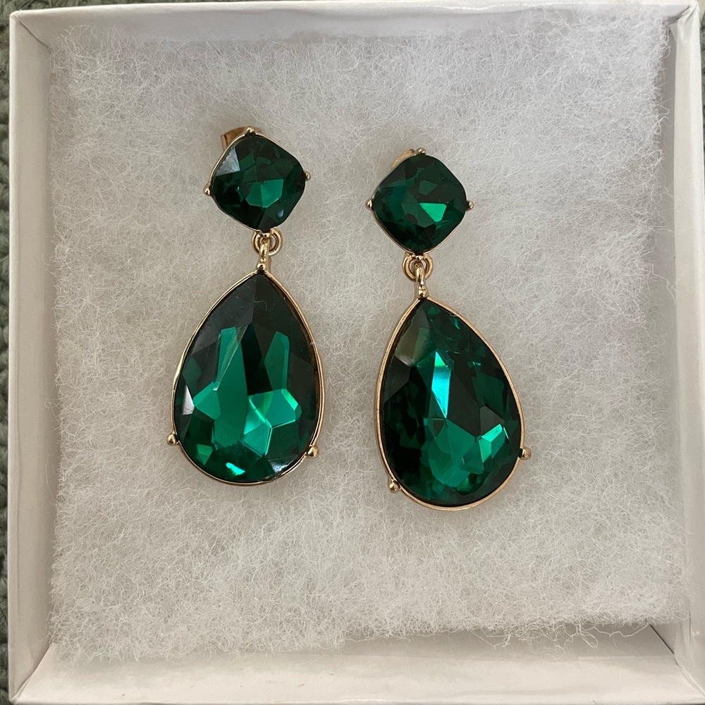 Costume jewelry earrings from Dillard’s